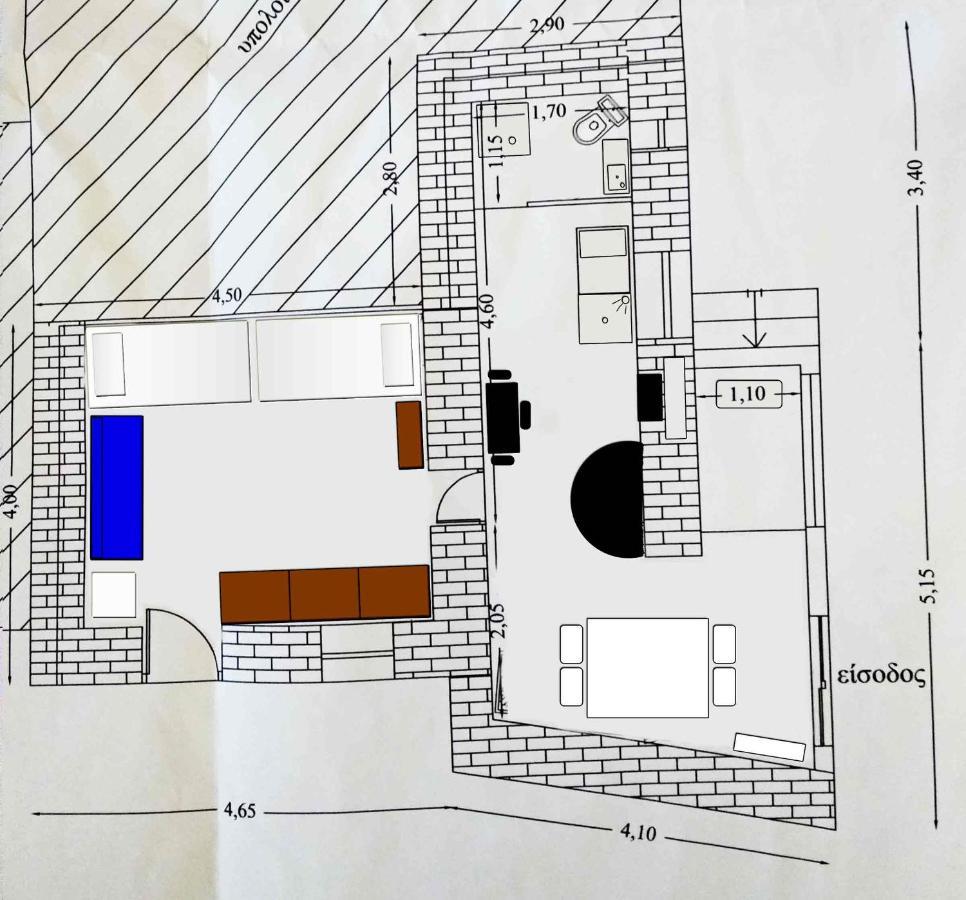 Naupactus Unique Harbor Apartment In A Stone House! Nafpaktos Ngoại thất bức ảnh